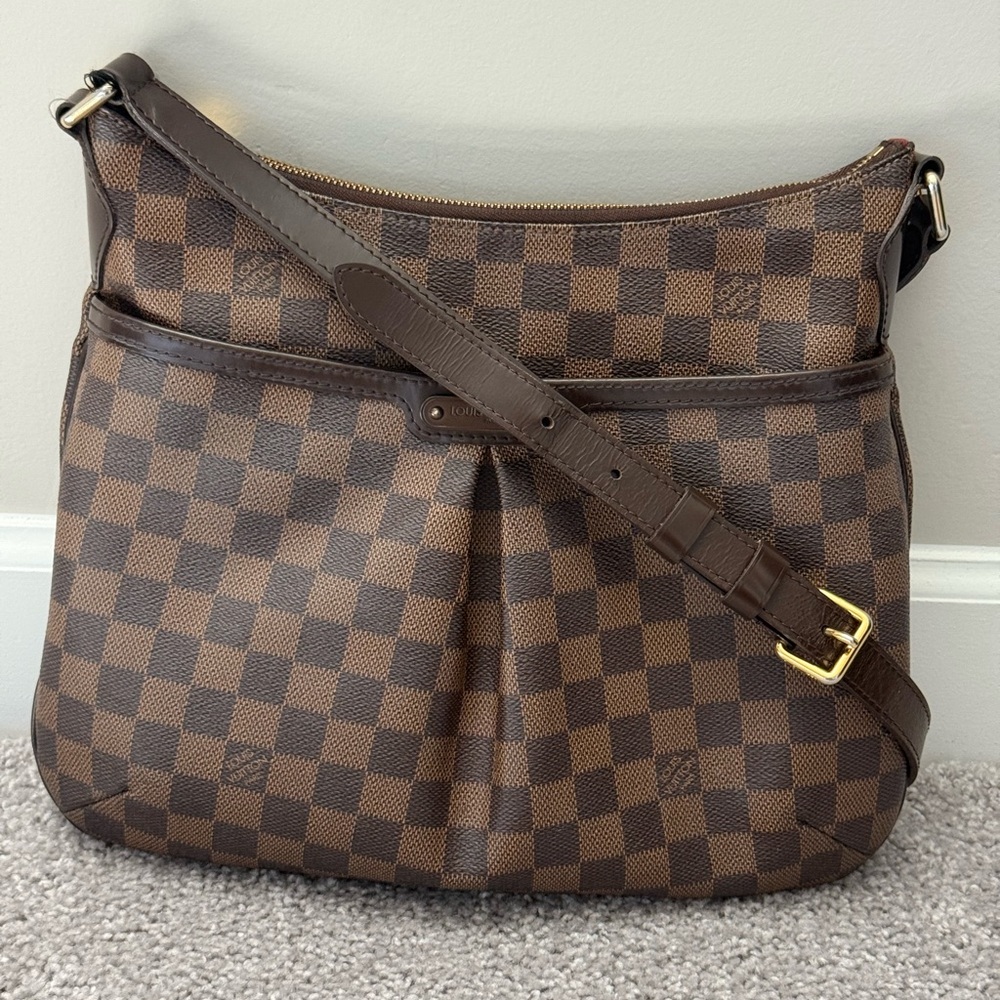 Louis Vuitton Dark Brown Checkered Shoulder Bag